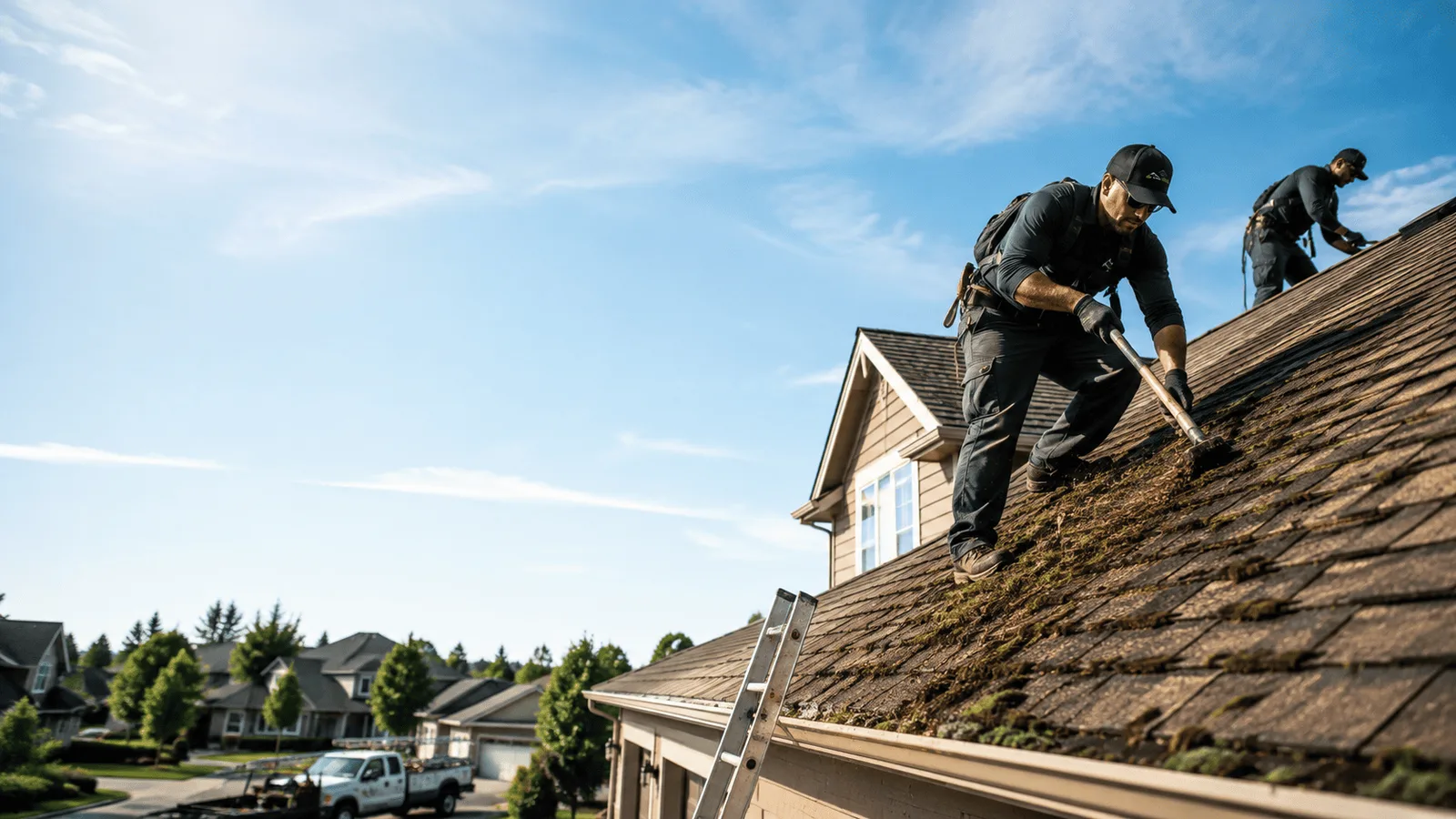 Roof Moss Removal in New Millport, PA near me
